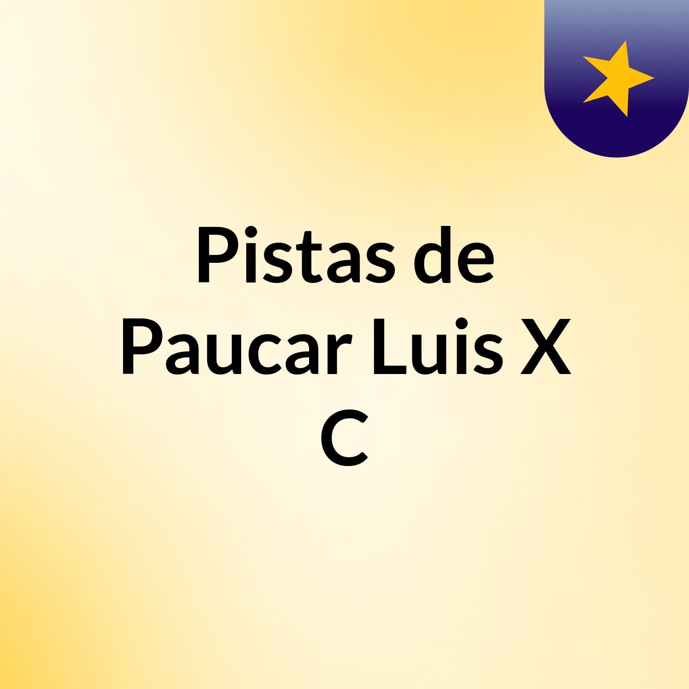 Pistas de Paucar Luis X C