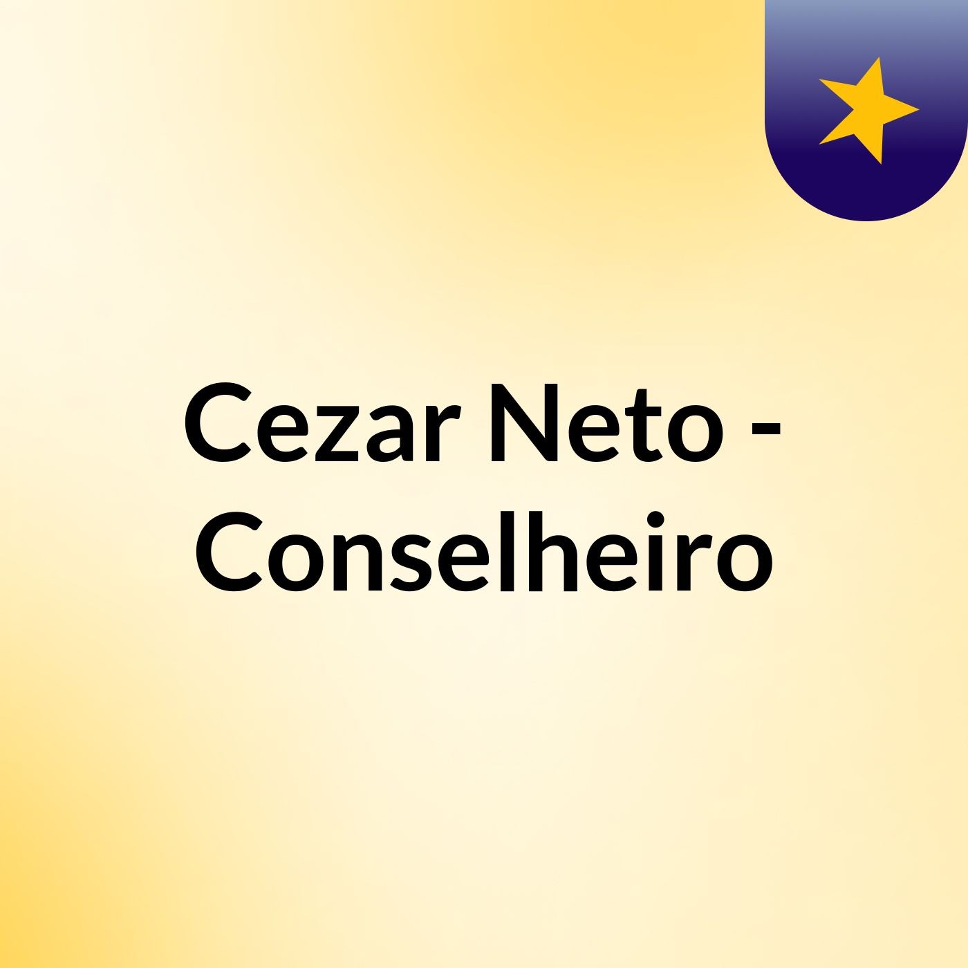 Cezar Neto - Conselheiro
