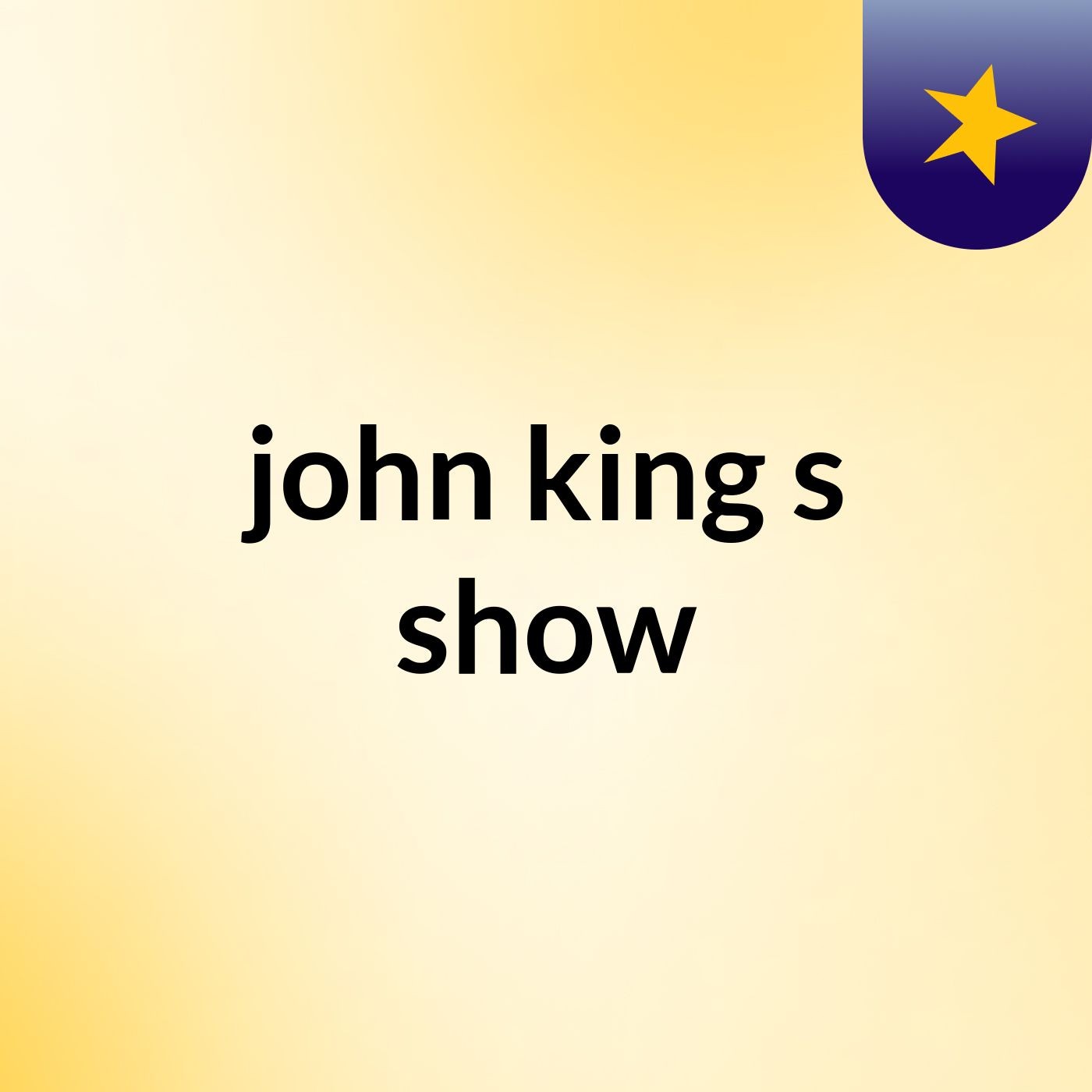 john king's show
