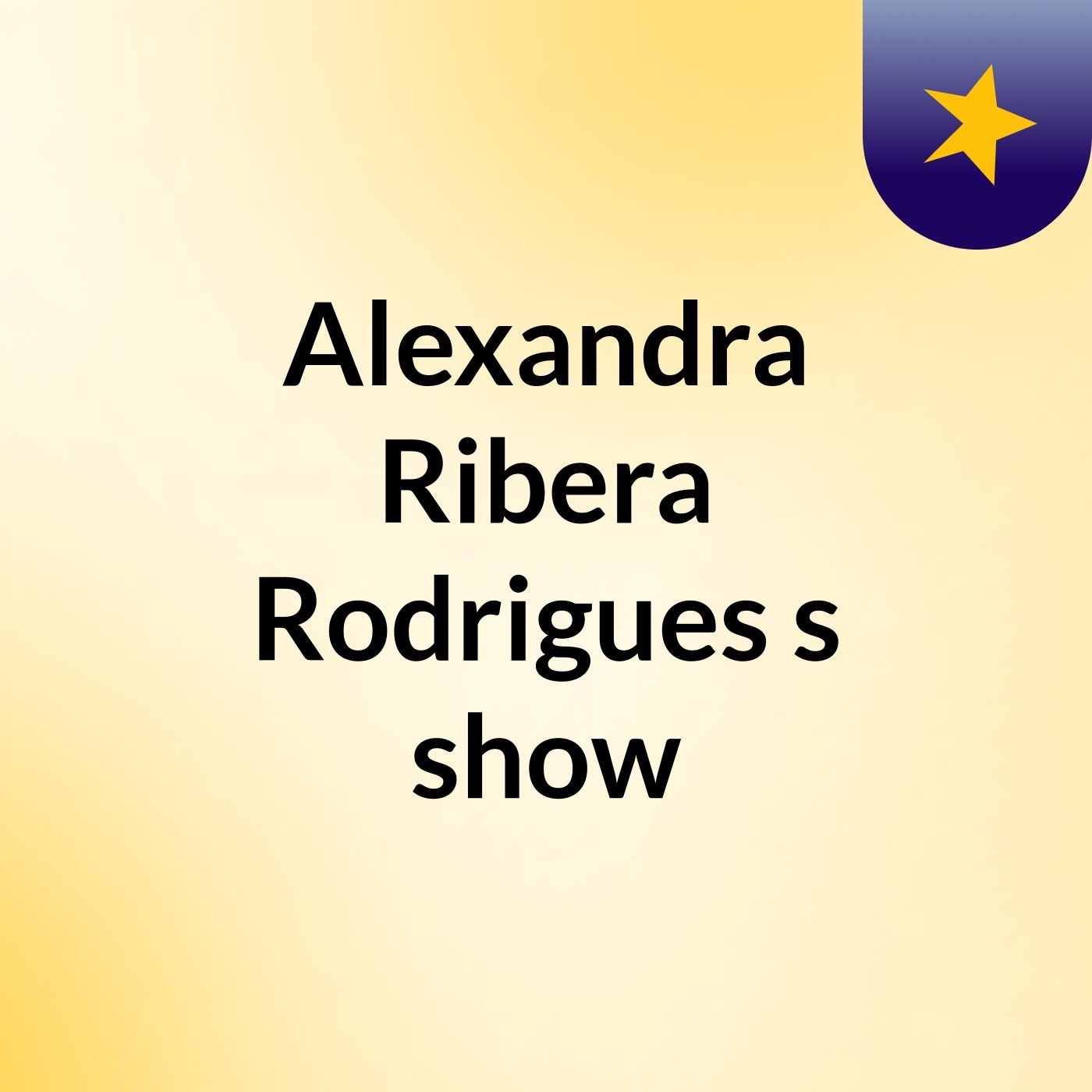 Alexandra Ribera Rodrigues's show