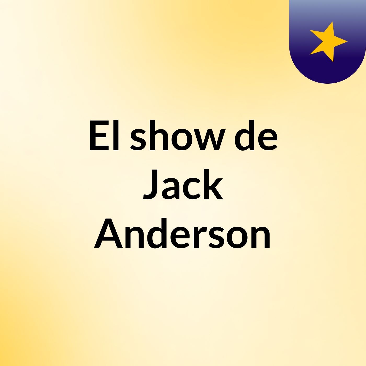 El show de Jack Anderson podcast artwork