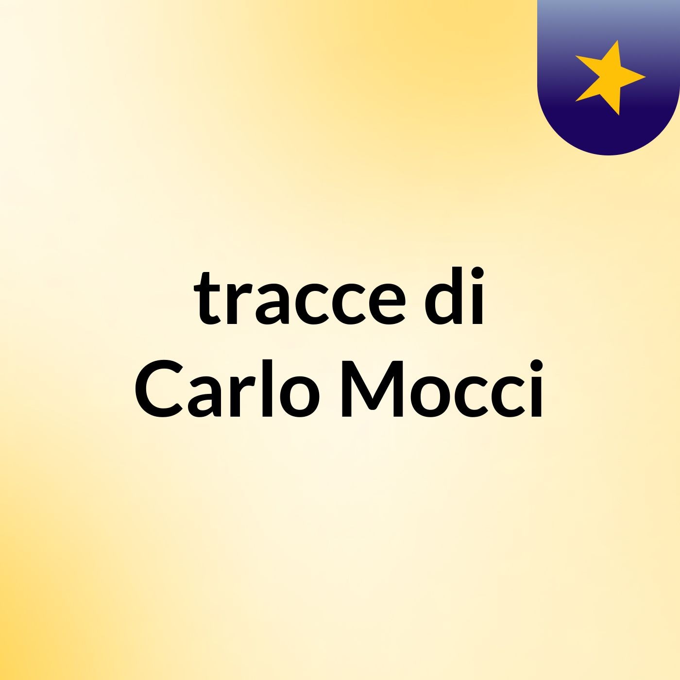 tracce di Carlo Mocci