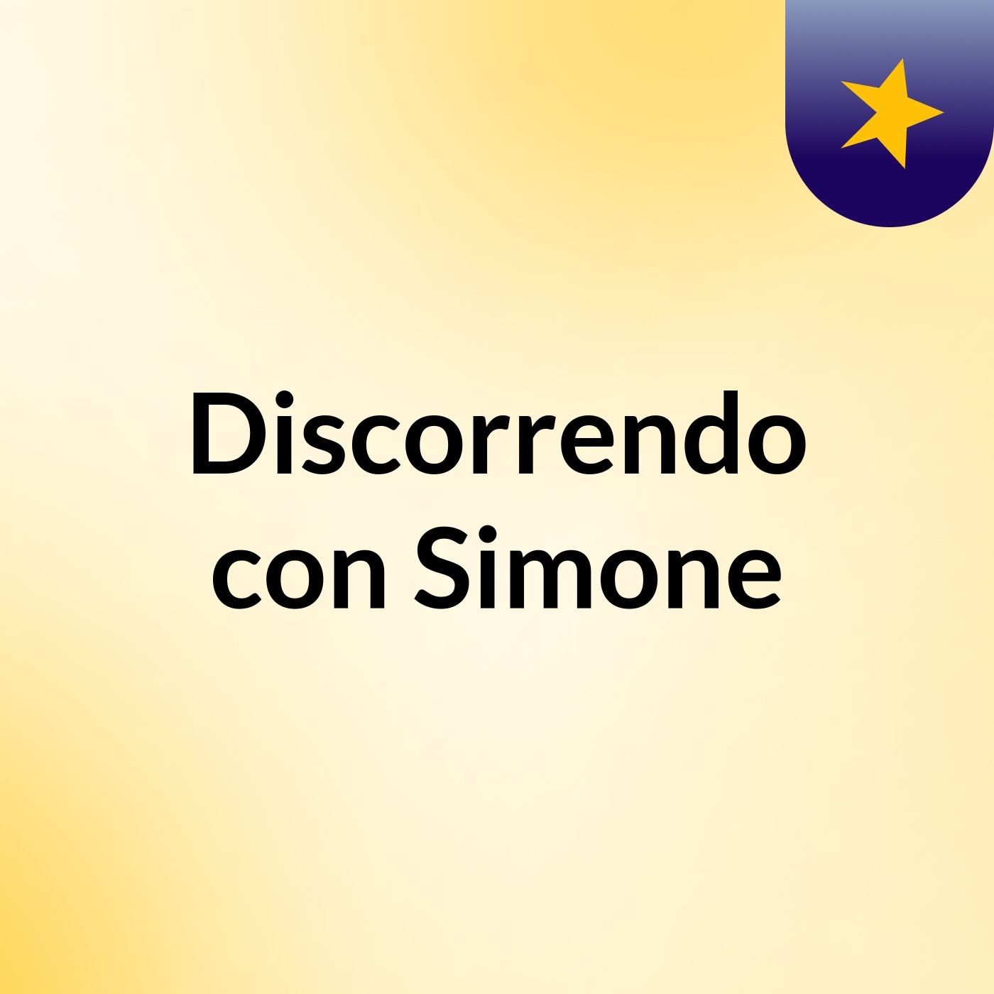 Discorrendo con Simone