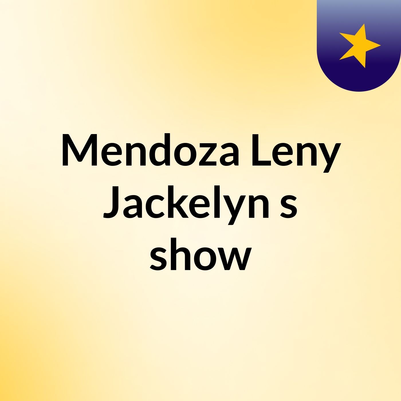 Mendoza Leny Jackelyn's show