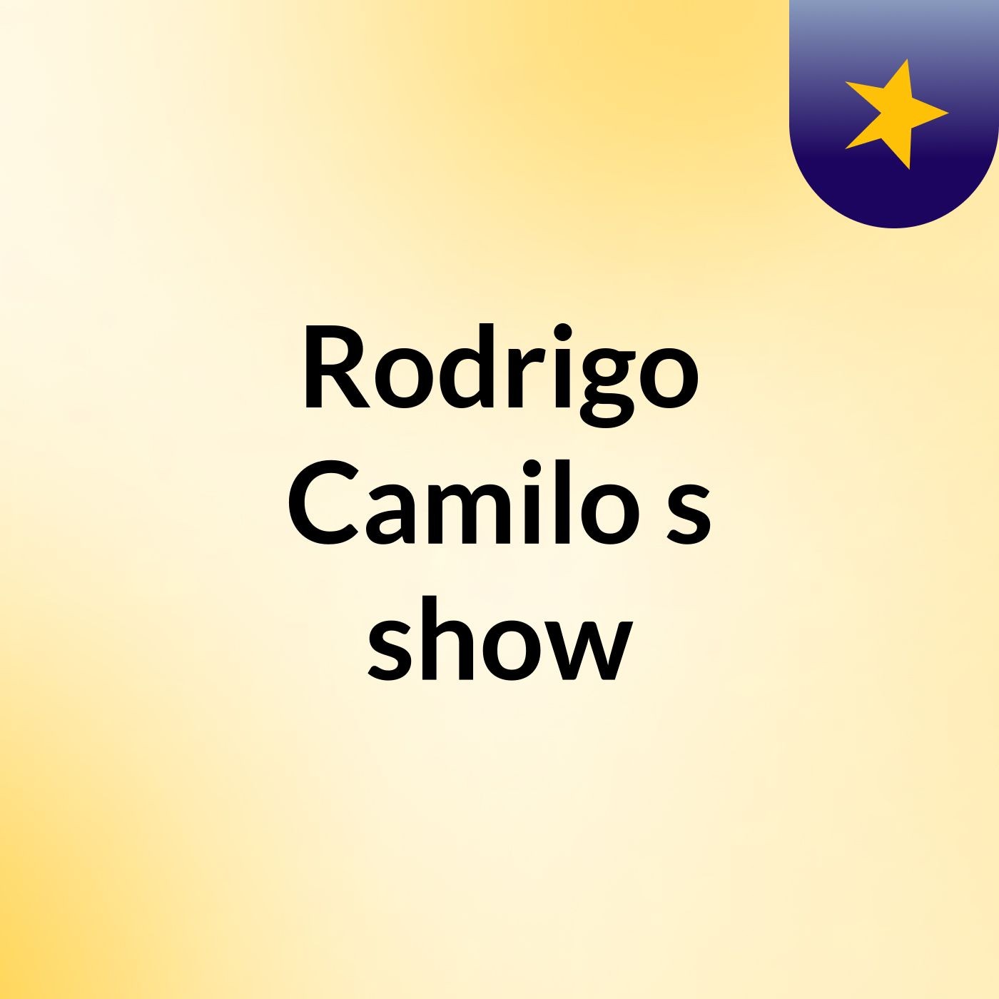 Rodrigo Camilo's show