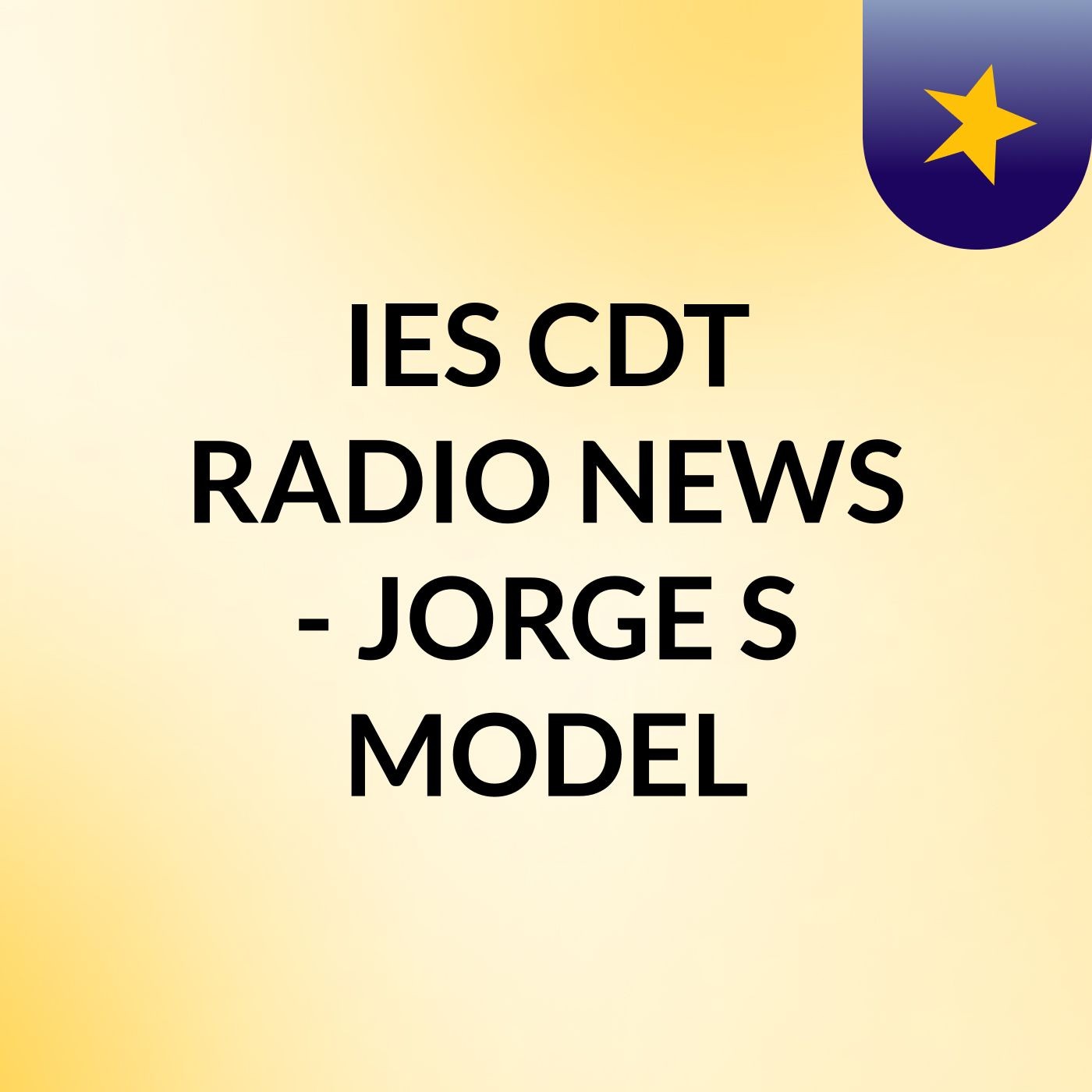 IES CDT RADIO NEWS - JORGE'S MODEL