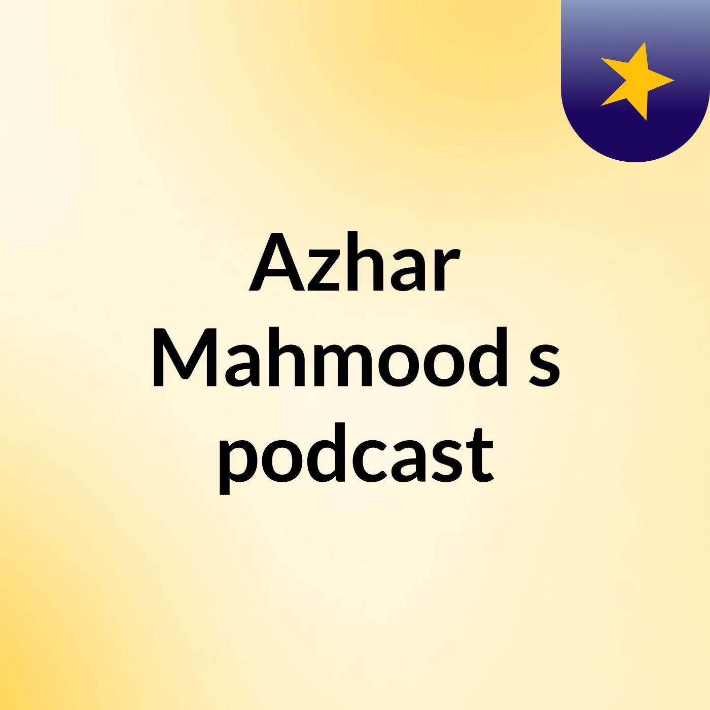 Azhar Mahmood's podcast