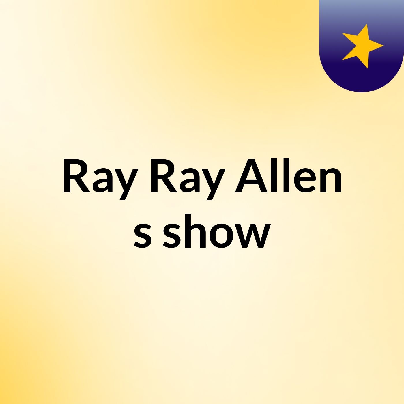 Ray Ray Allen's show