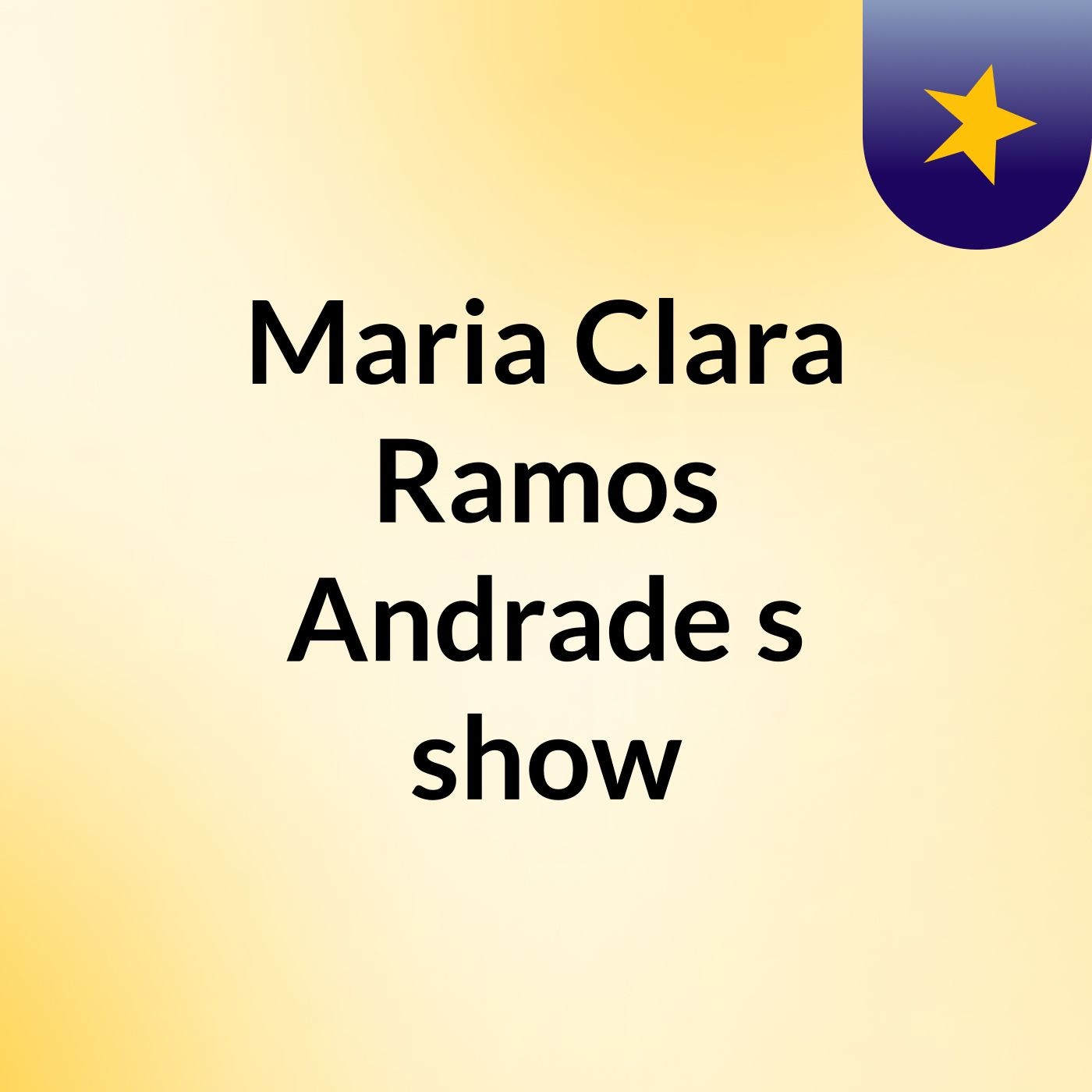 Maria Clara Ramos Andrade's show