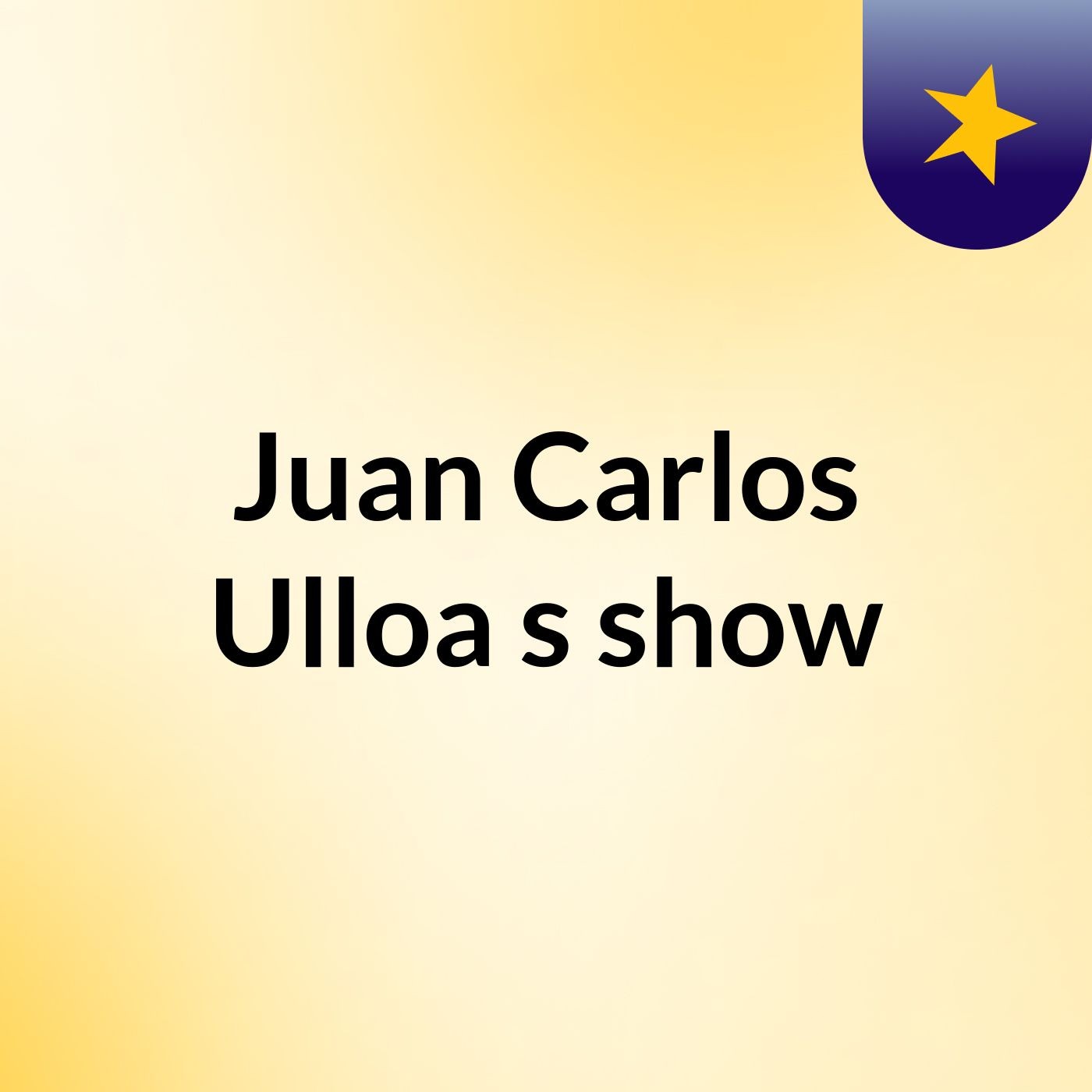 Juan Carlos Ulloa's show