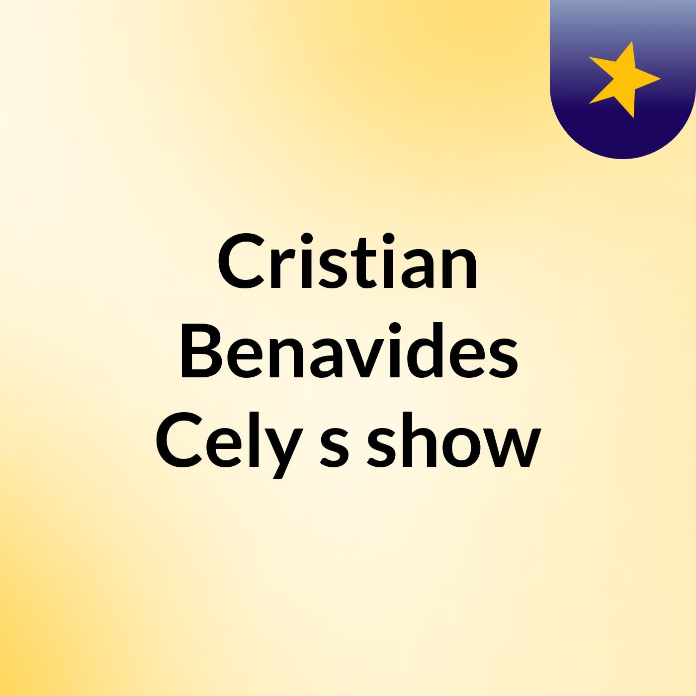 Cristian Benavides Cely's show