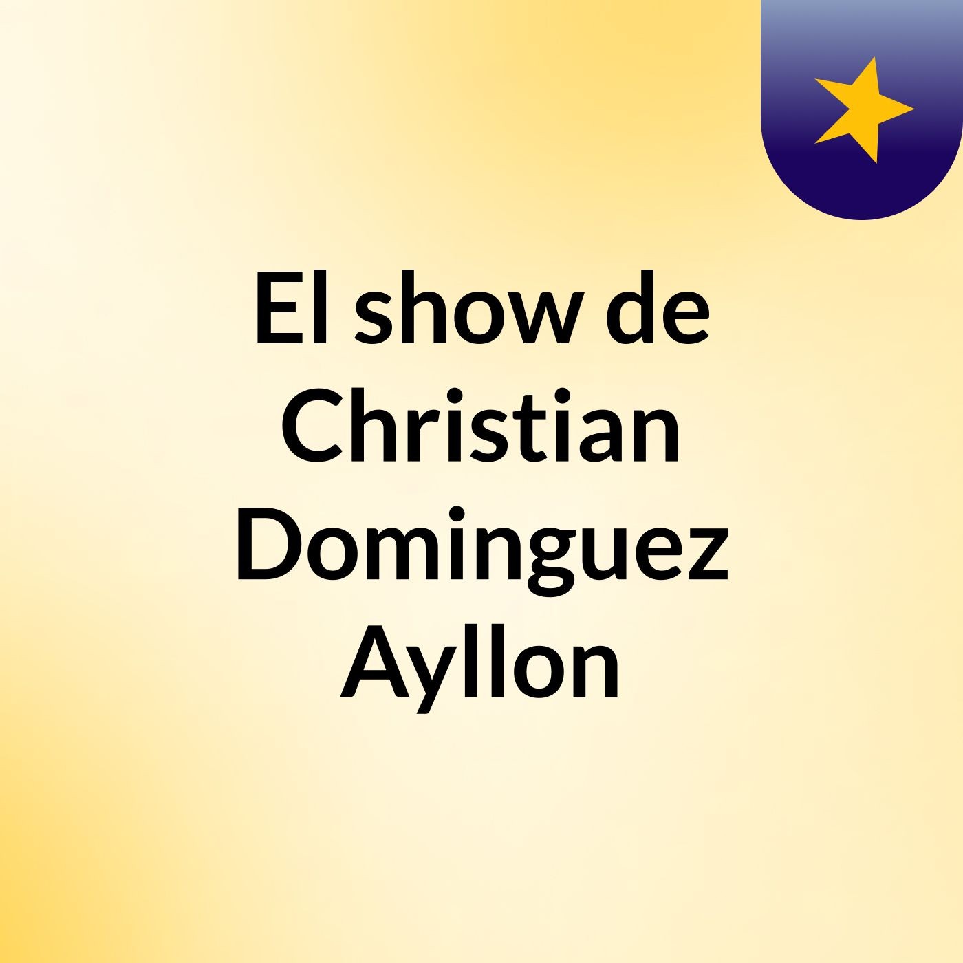 El show de Christian Dominguez Ayllon