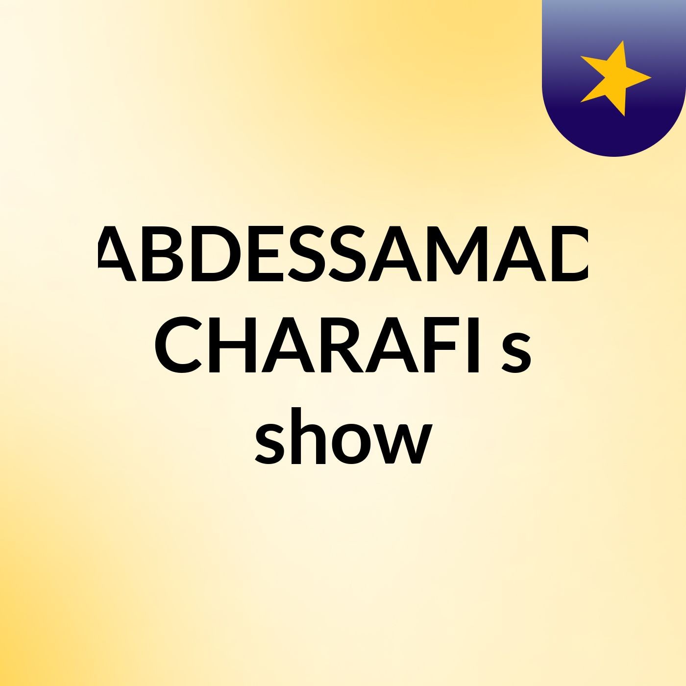 ABDESSAMAD CHARAFI's show