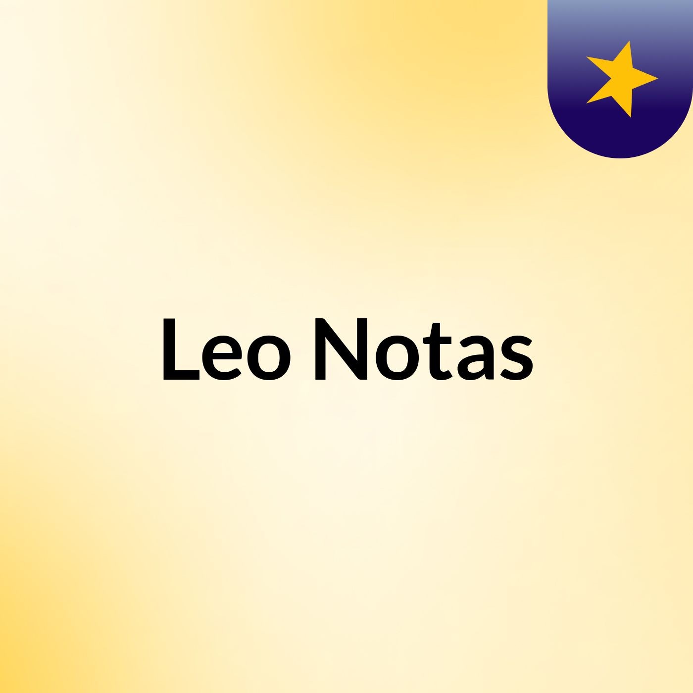 Leo Notas