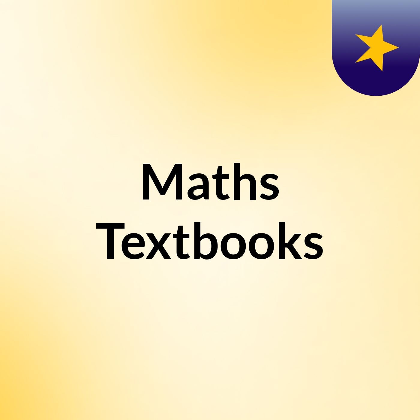 Maths Textbooks