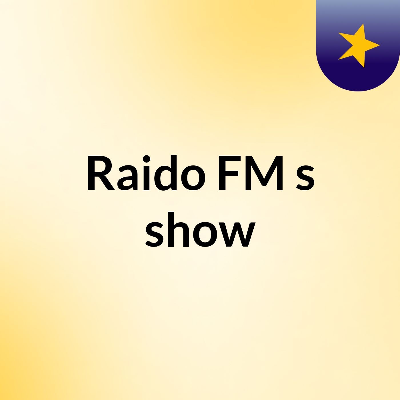 Raido FM's show podcast artwork