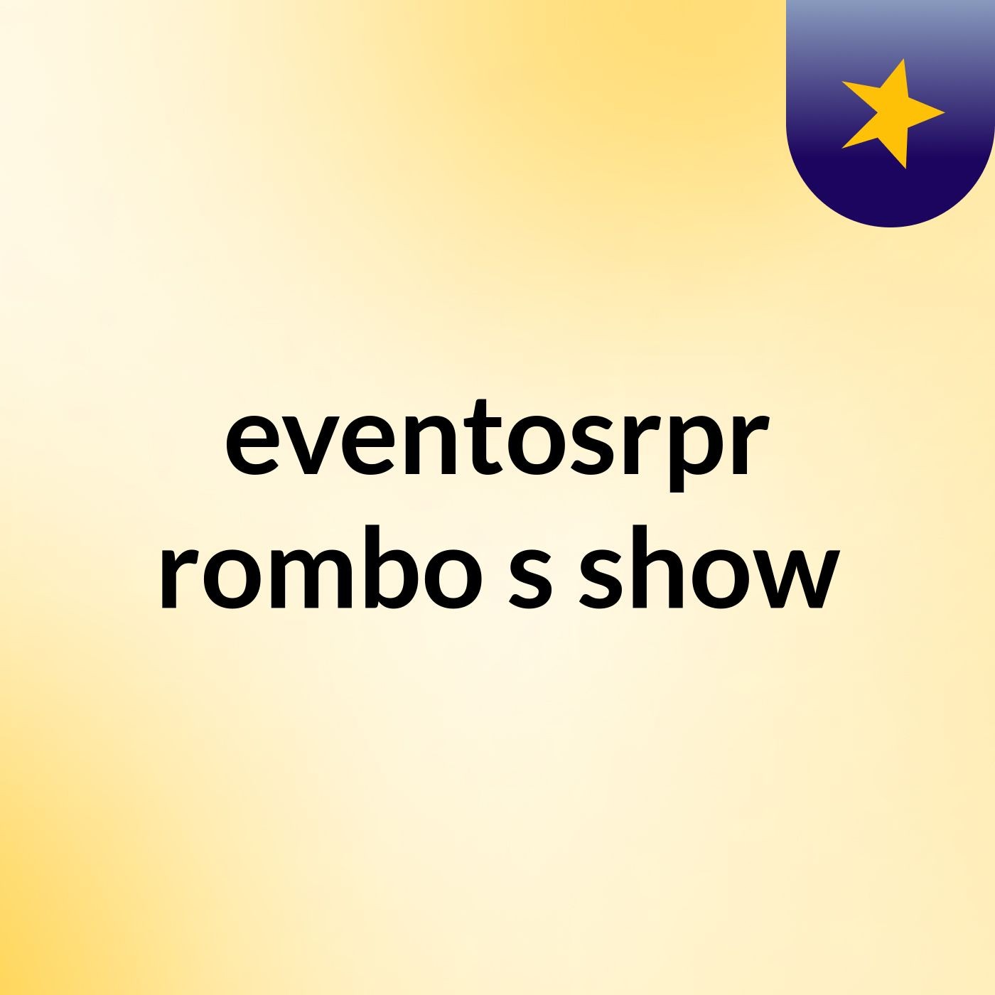 eventosrpr rombo's show