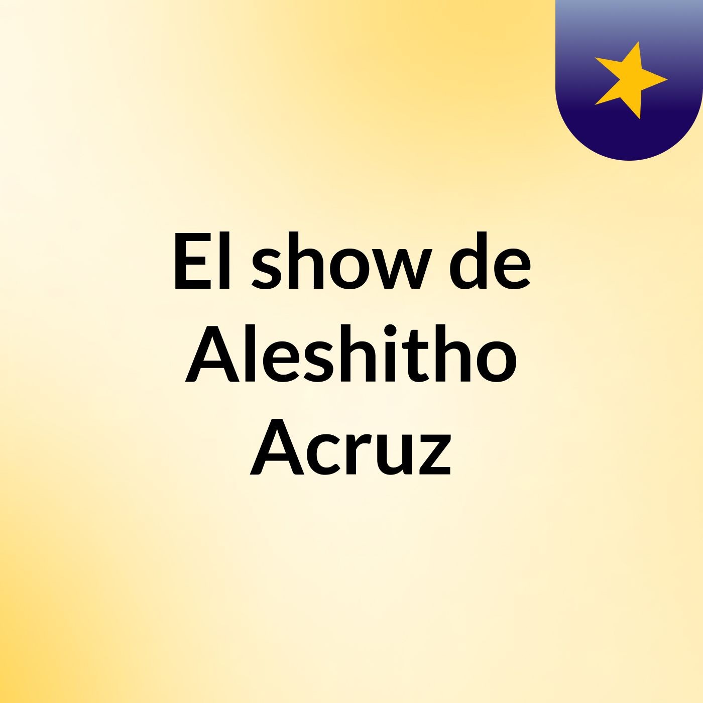 El show de Aleshitho Acruz