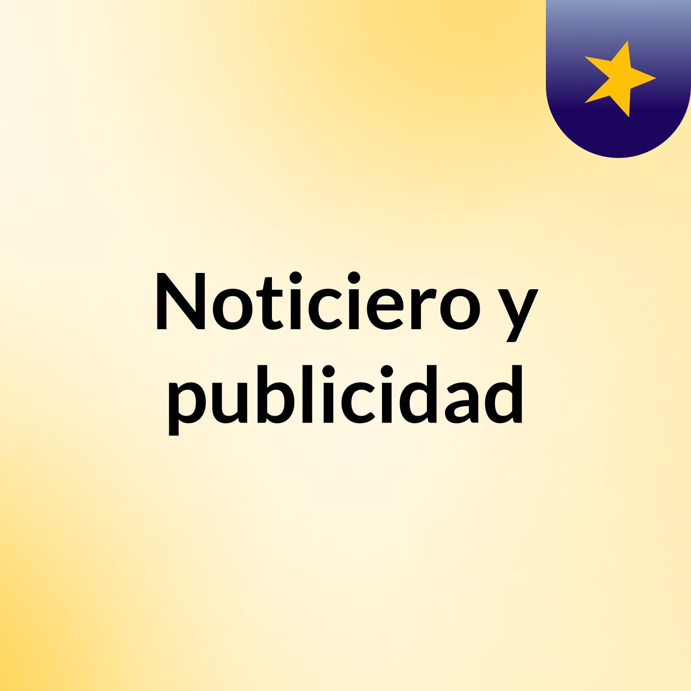 Noticiero y publicidad