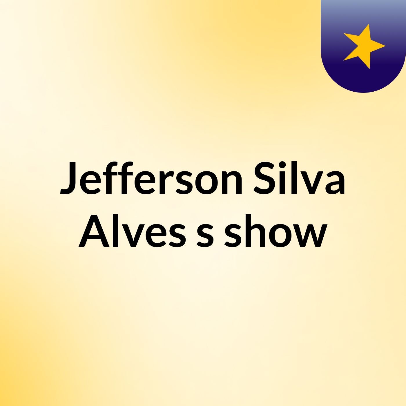 Jefferson Silva Alves's show