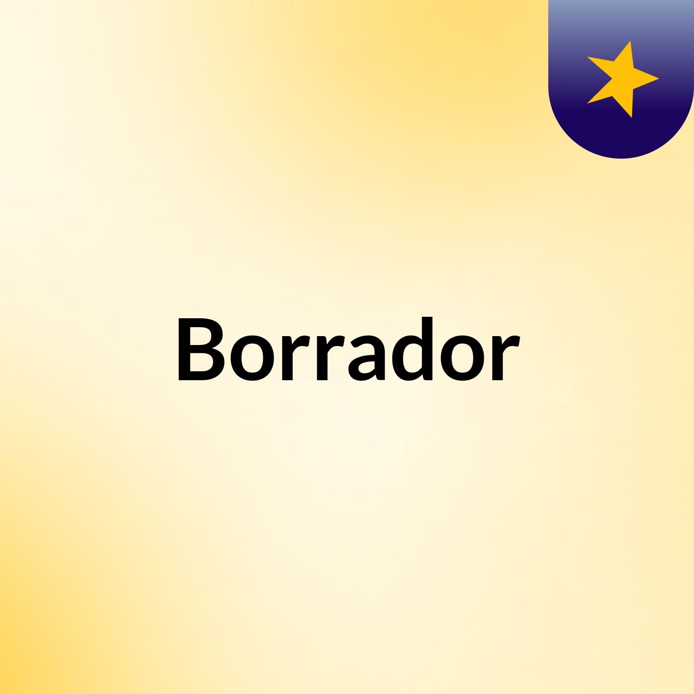 Borrador