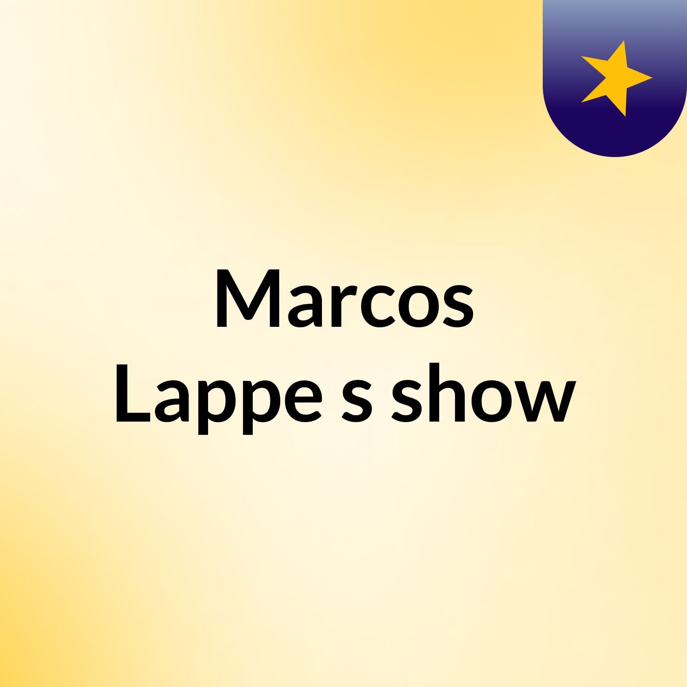 Marcos Lappe's show