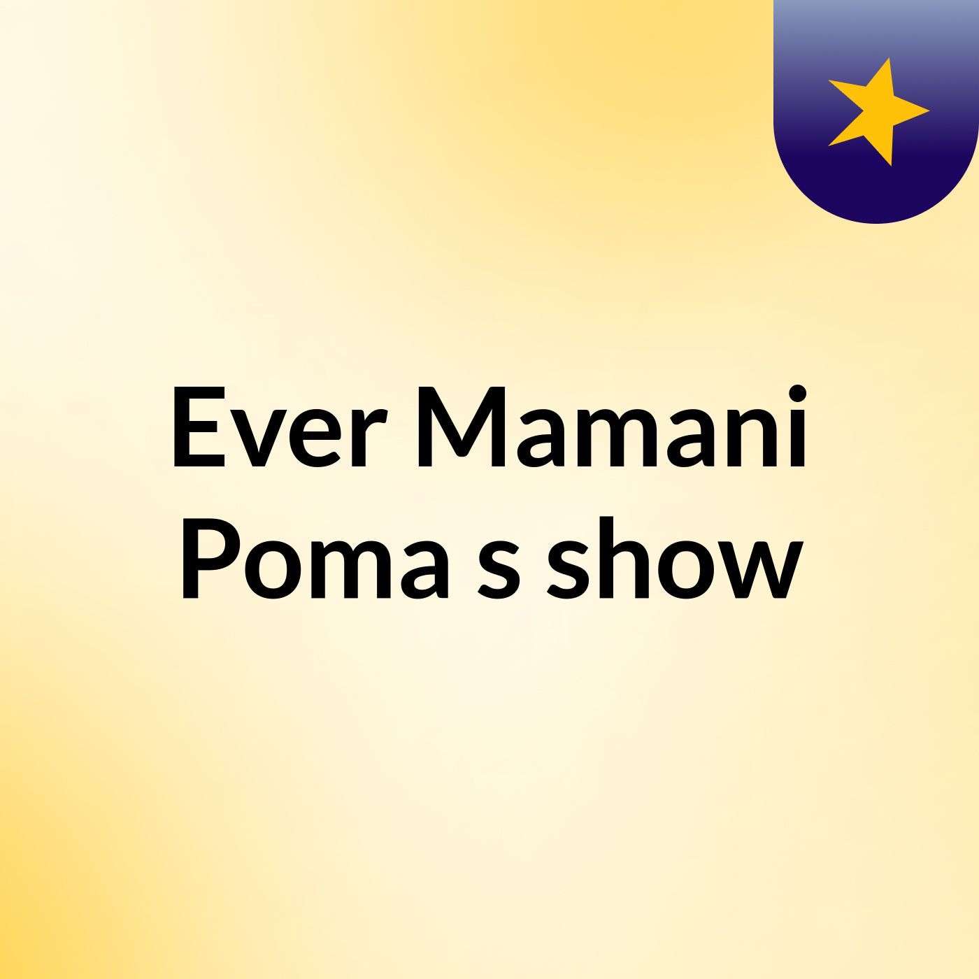 Ever Mamani Poma's show