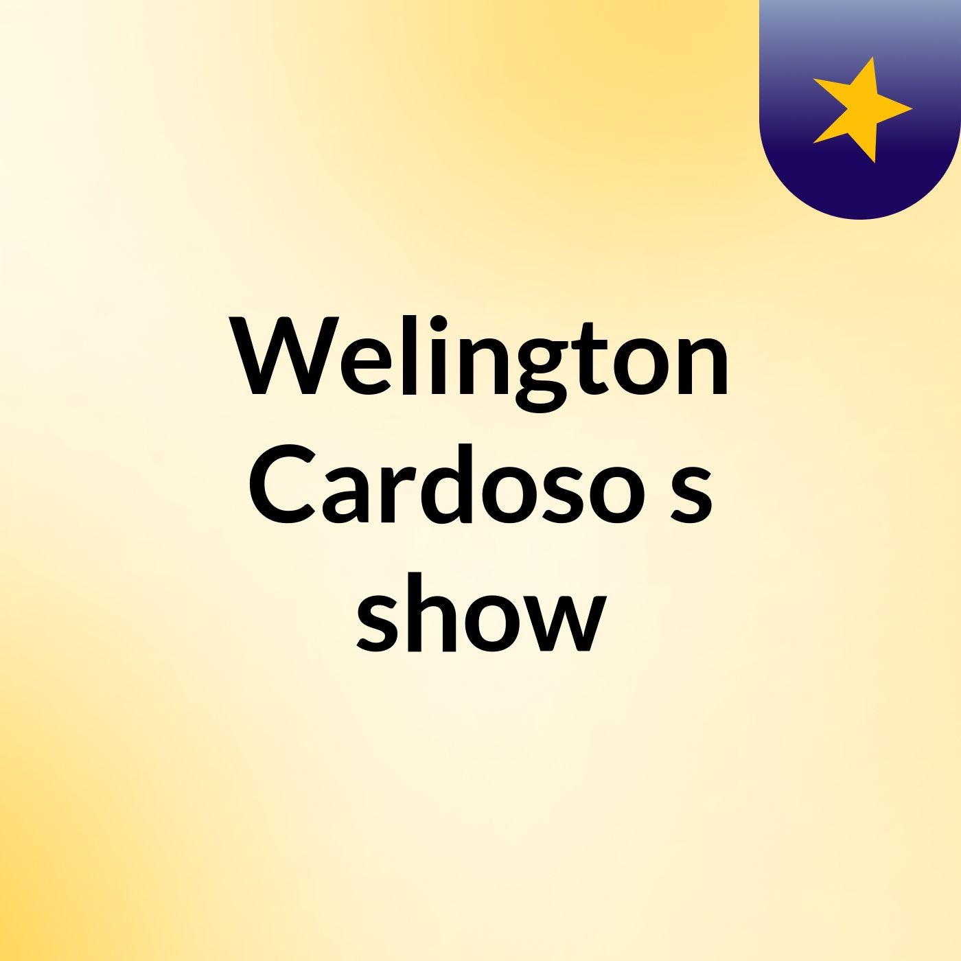 Welington Cardoso's show