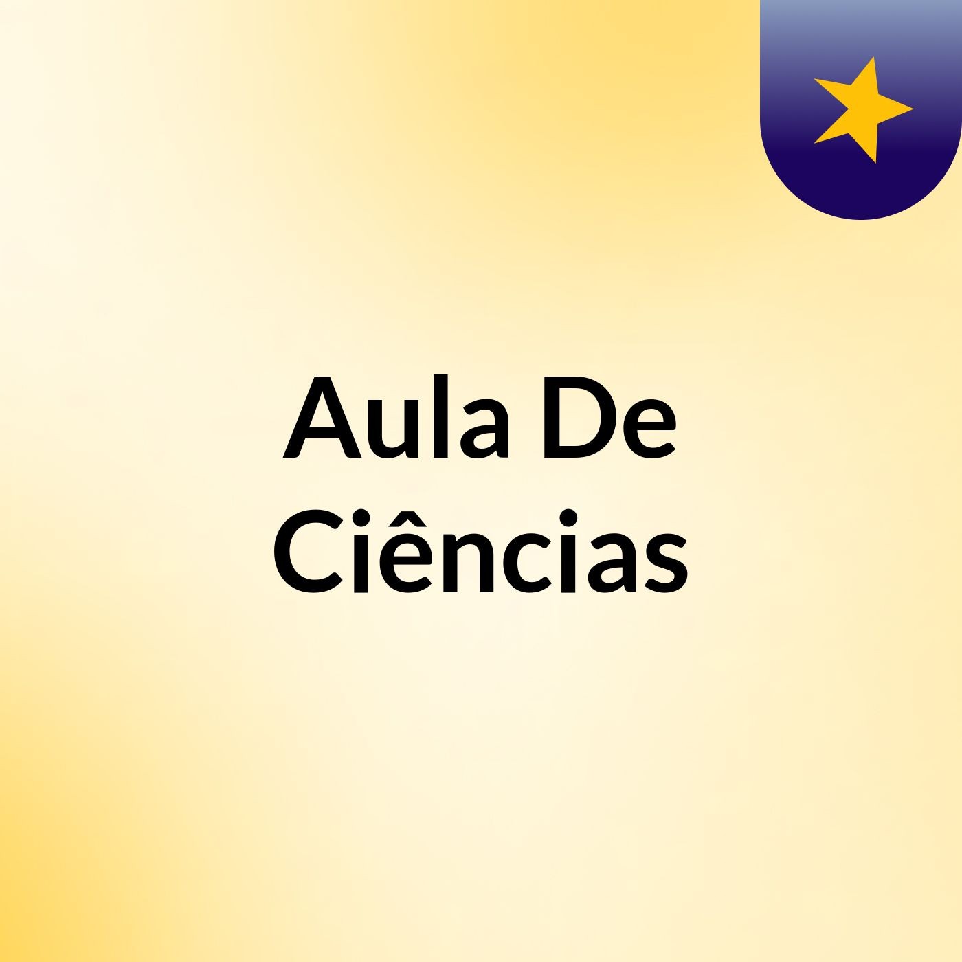 Aula De Ciências