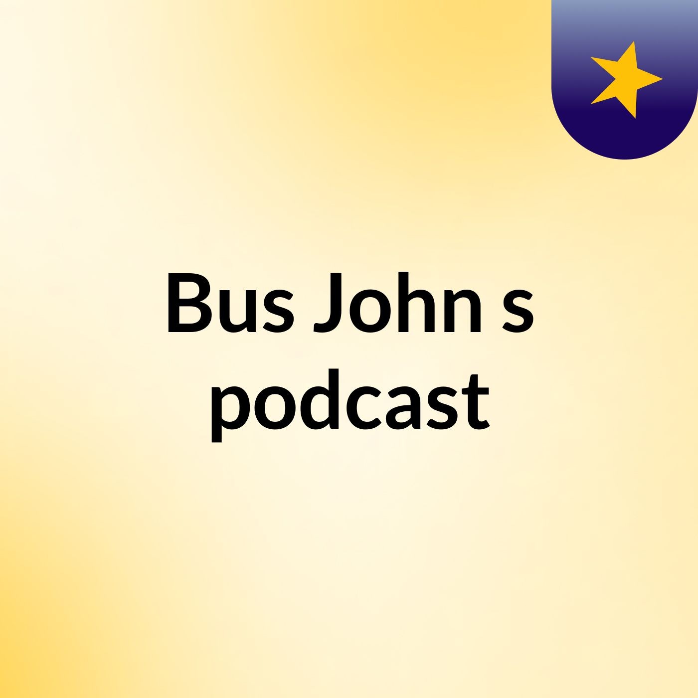 Bus John's podcast cover art