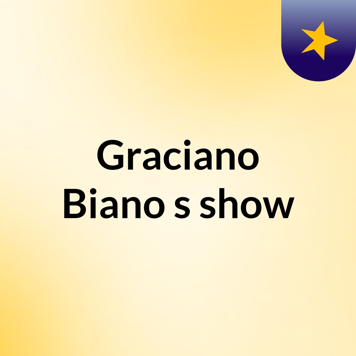 Graciano Biano's show