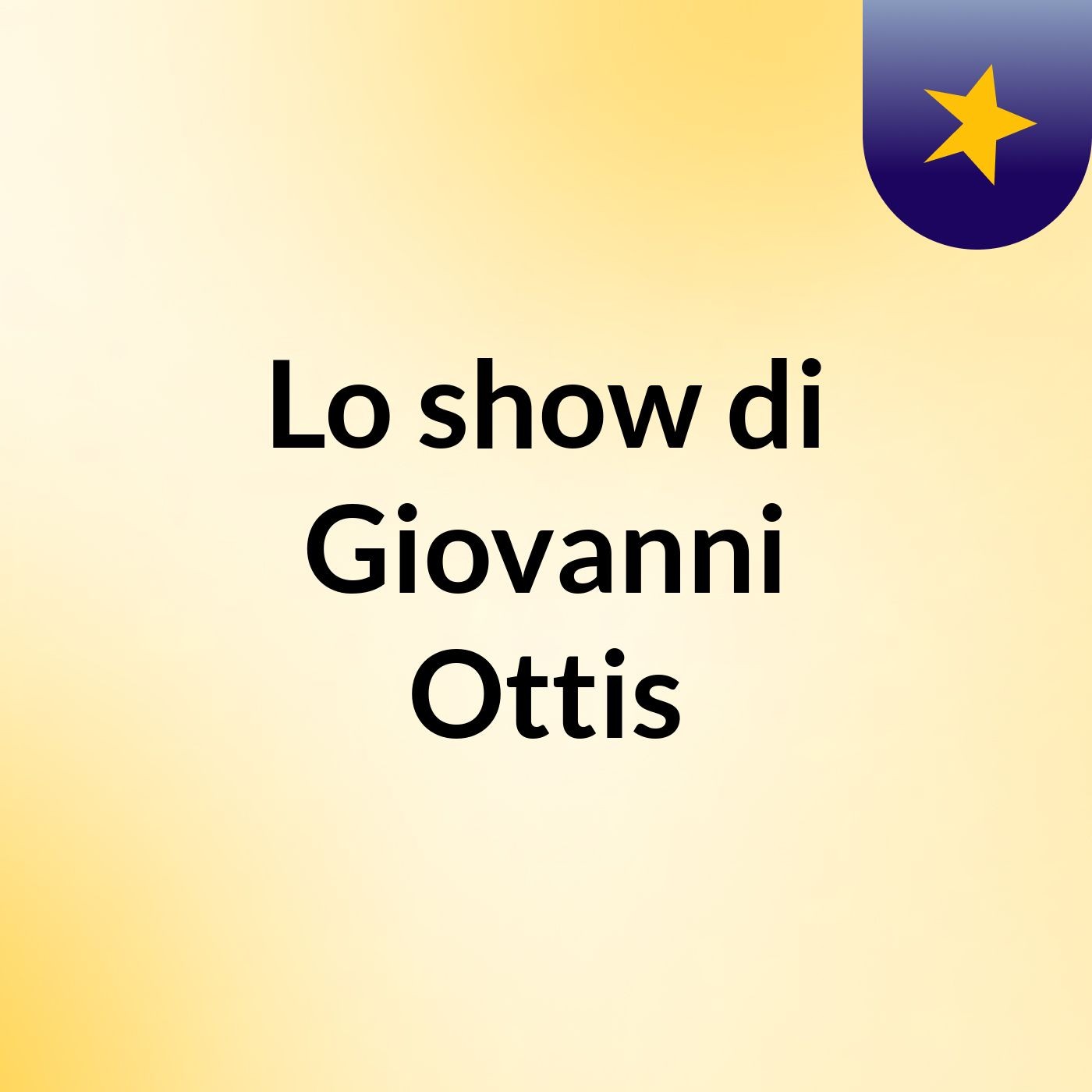 Lo show di Giovanni Ottis