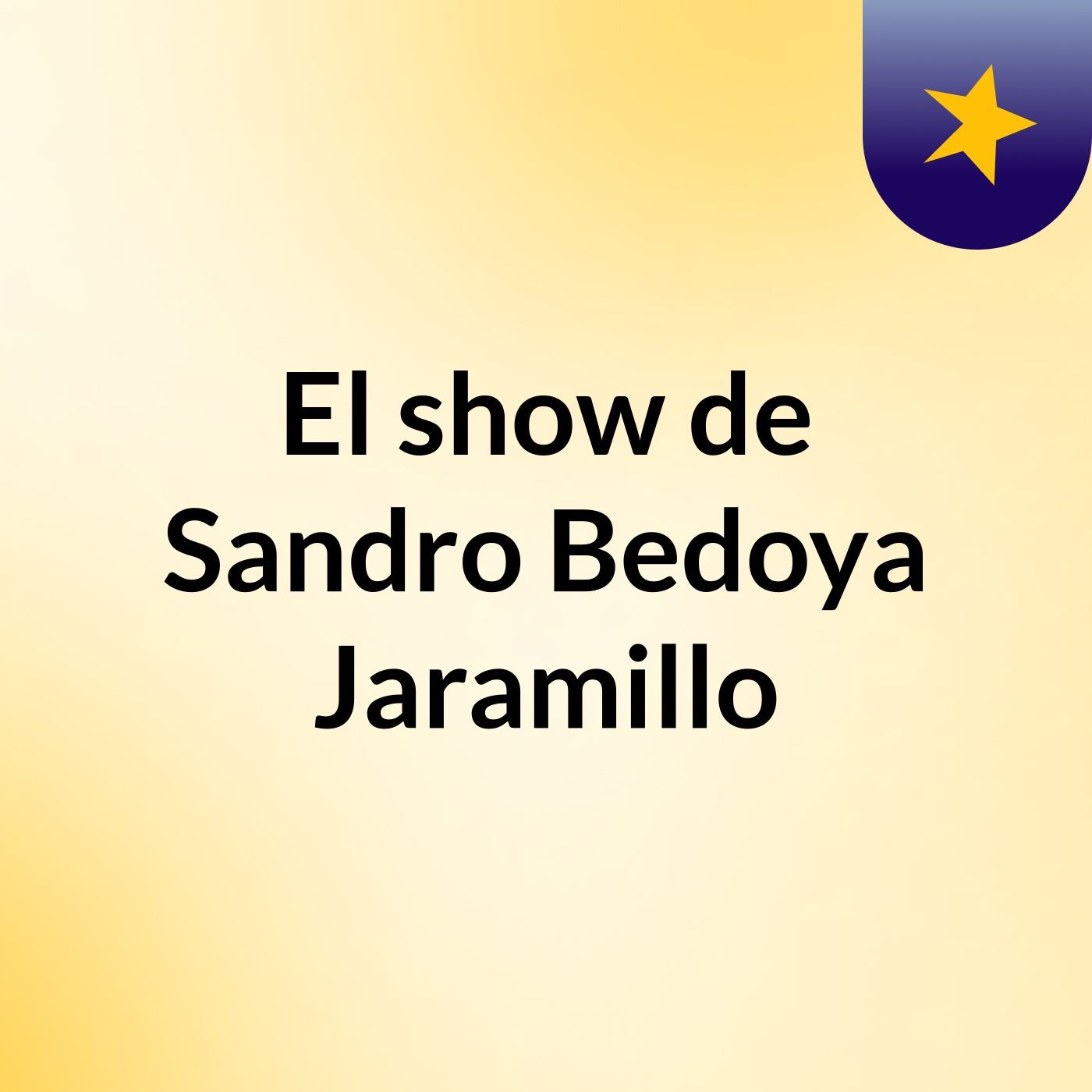 El show de Sandro Bedoya Jaramillo