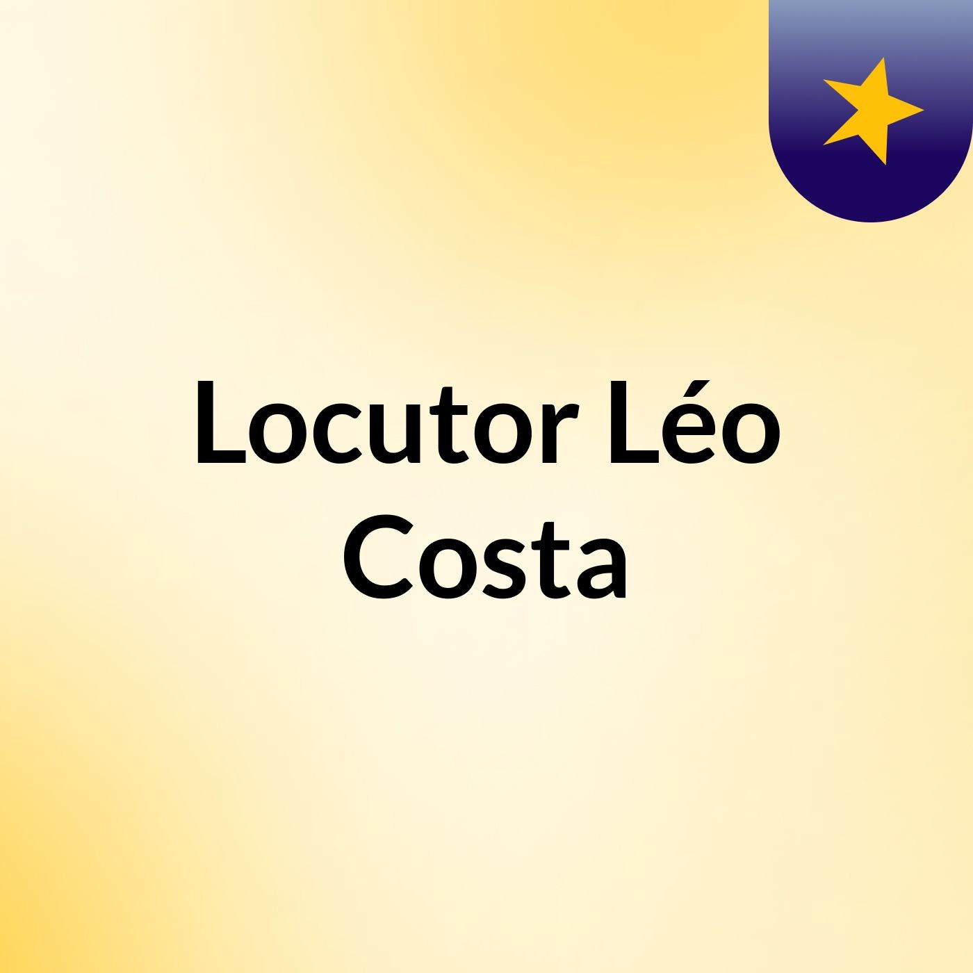 Locutor Léo Costa