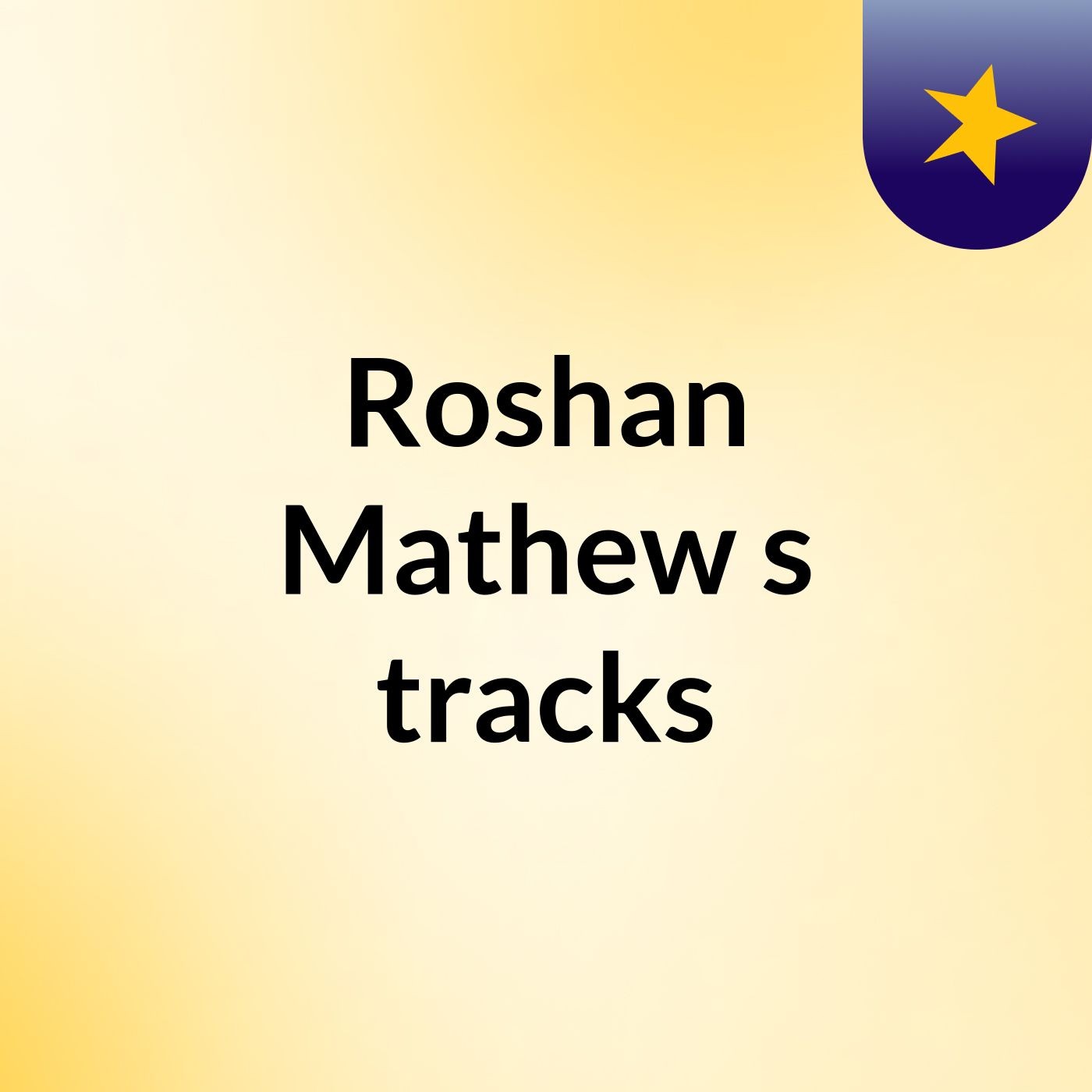 Roshan Mathew's tracks