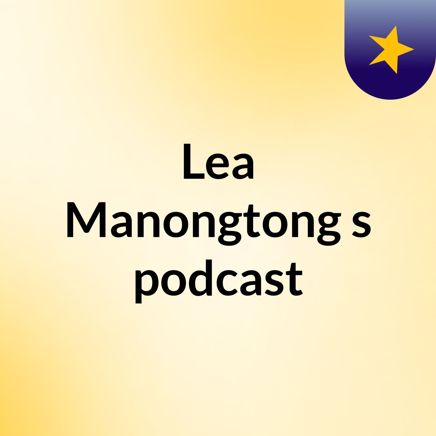 Lea Manongtong's podcast cover art