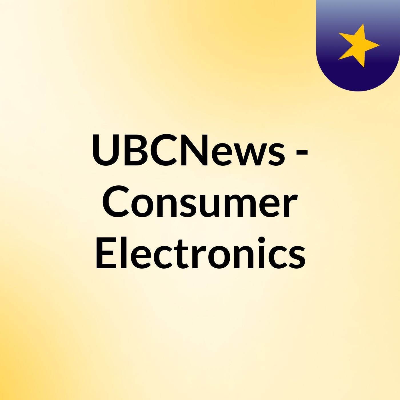 UBCNews - Consumer Electronics