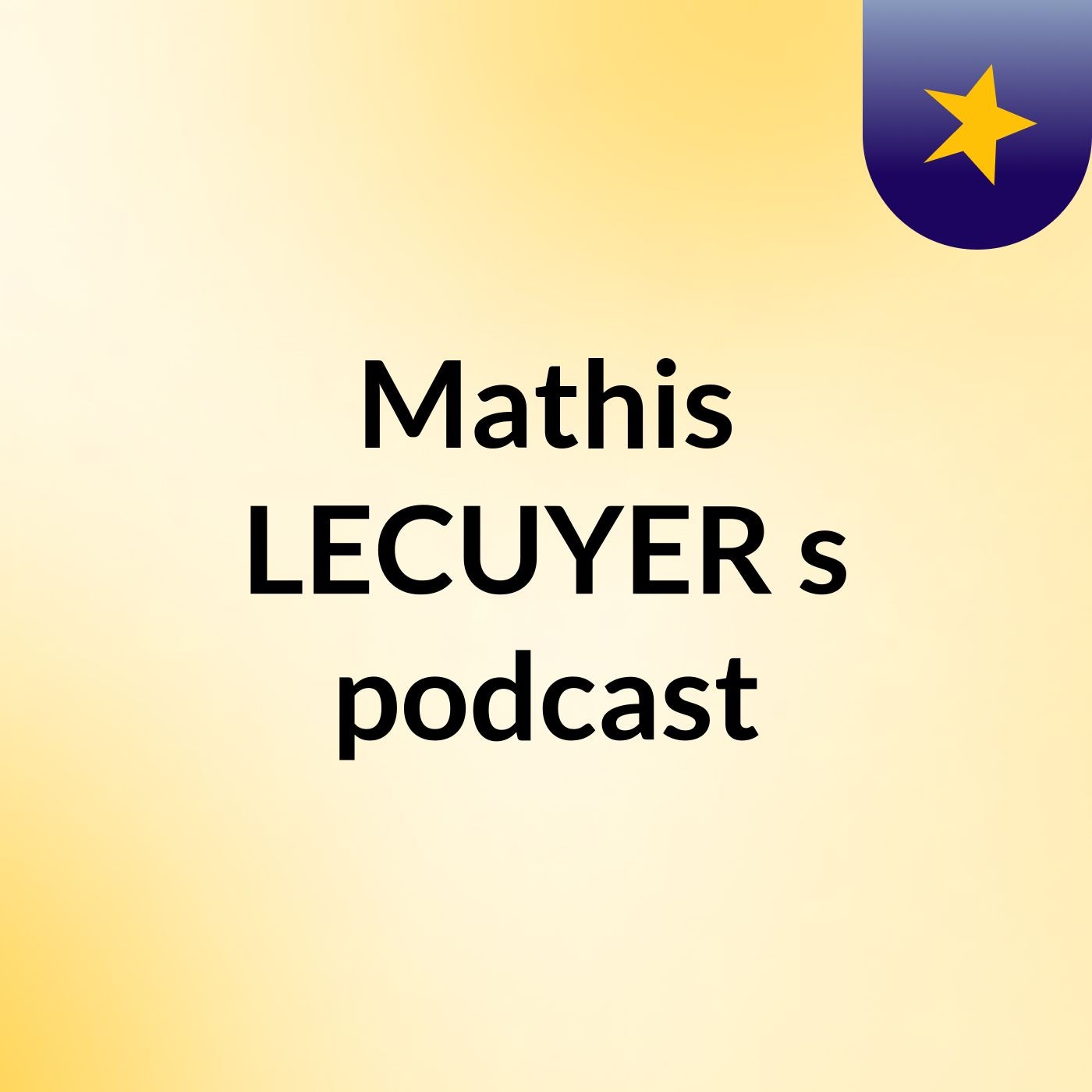 Mathis LECUYER's podcast podcast artwork