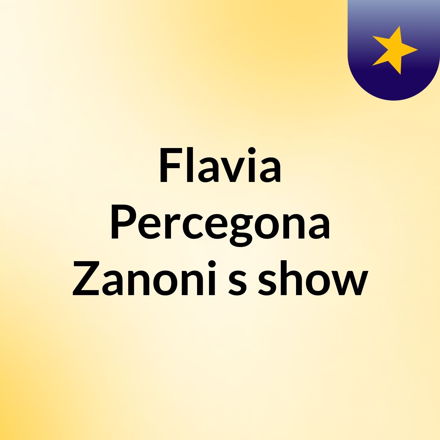 Flavia Percegona Zanoni's show