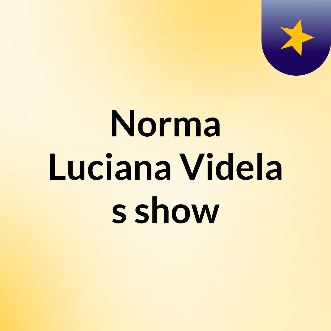 Norma Luciana Videla's show