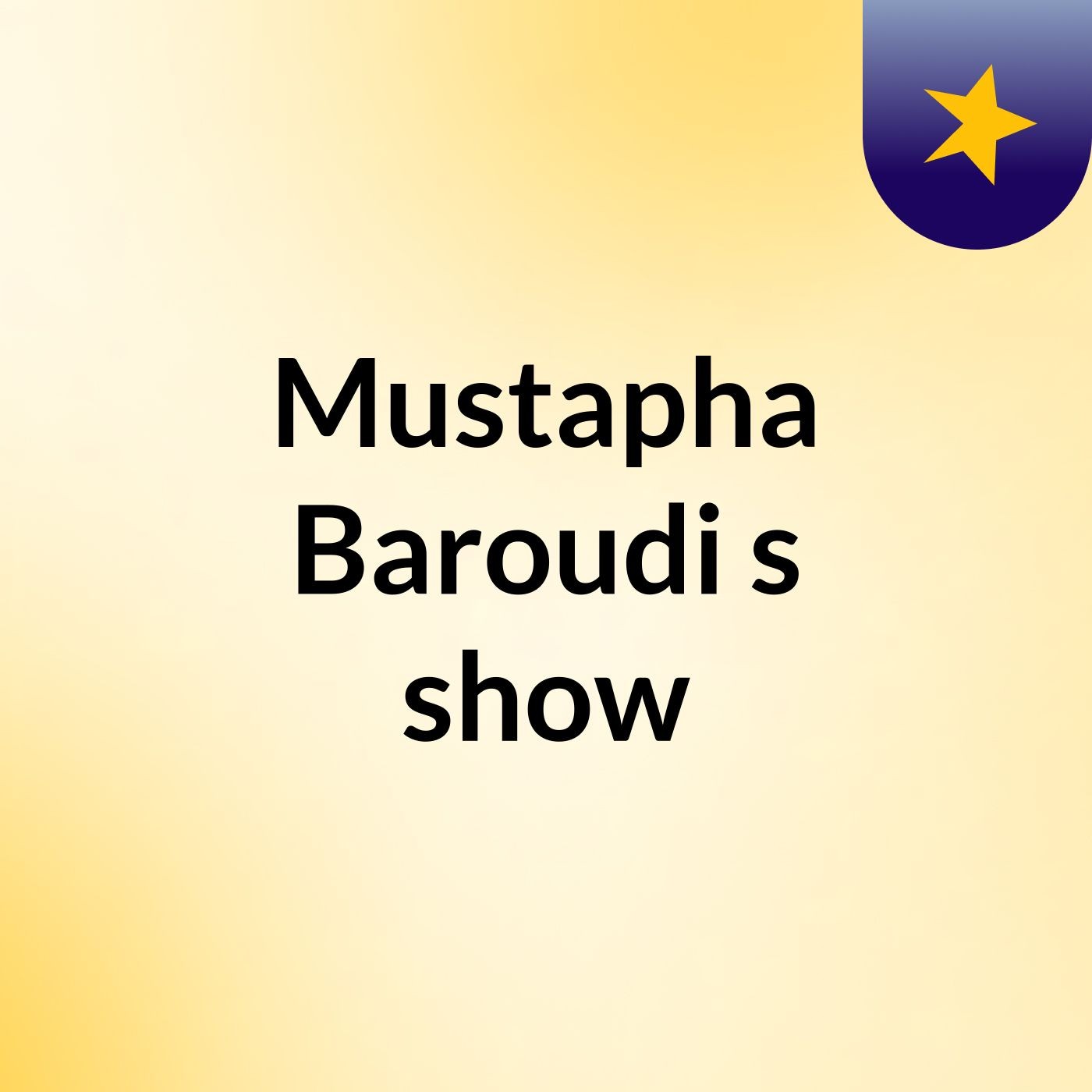 Mustapha Baroudi's show