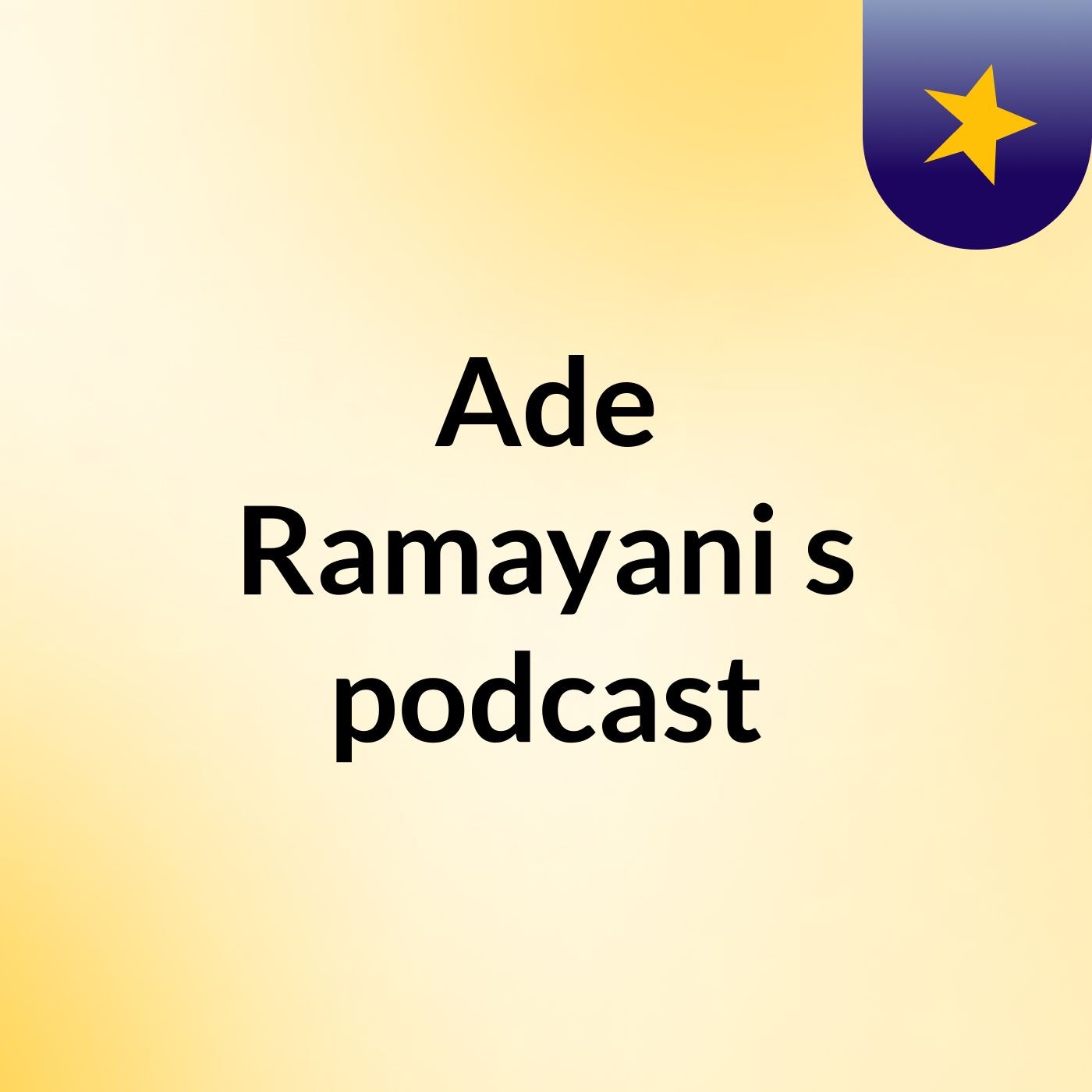 Ade Ramayani's podcast cover art