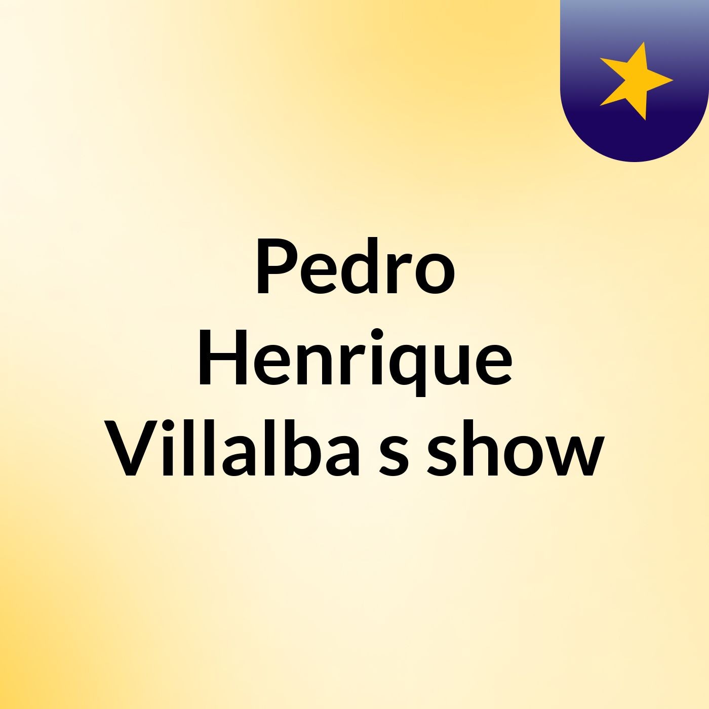 Pedro Henrique Villalba's show