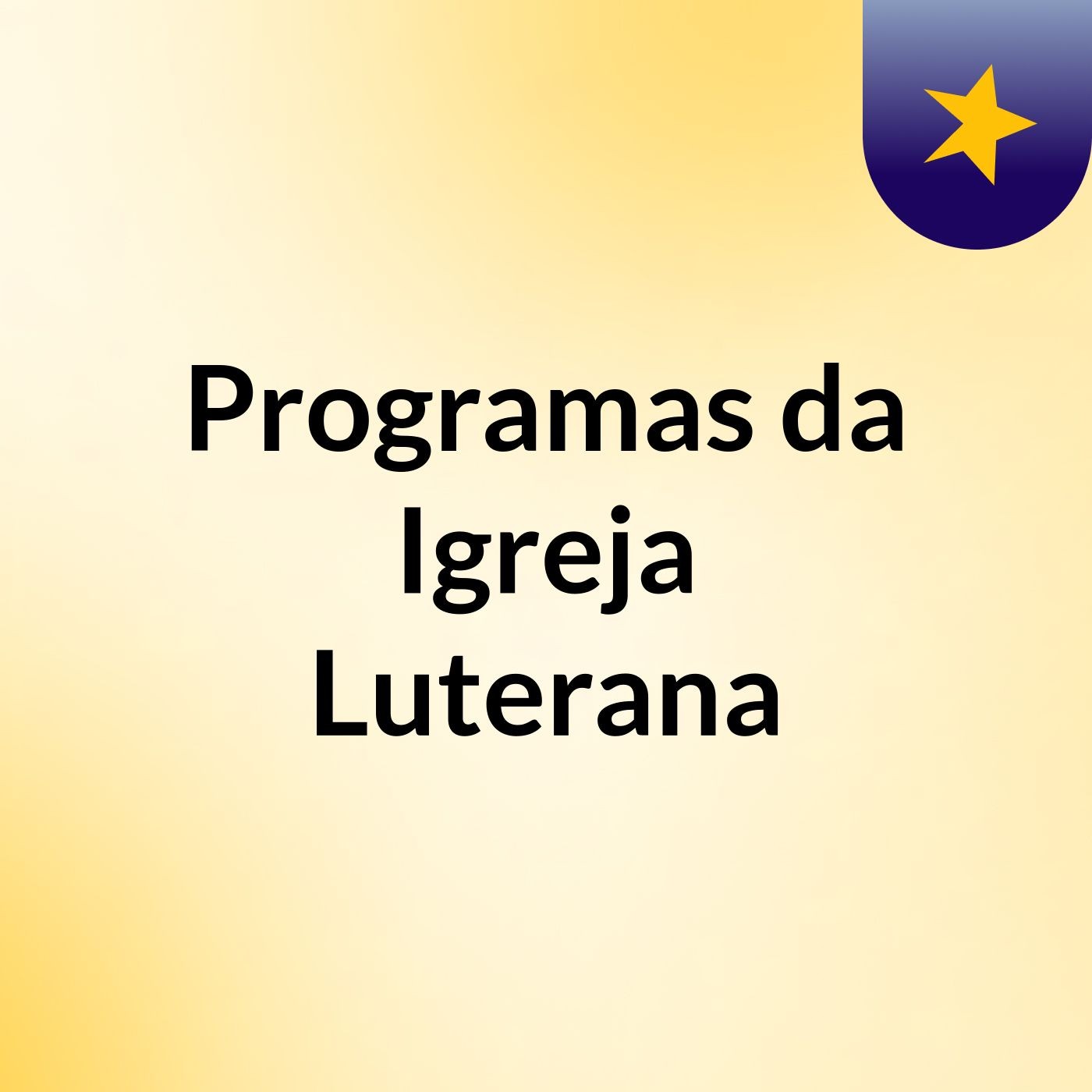 Programas da Igreja Luterana