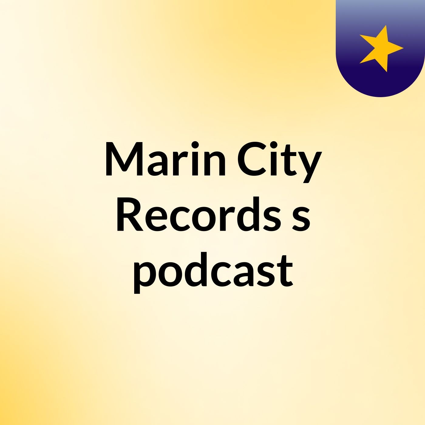 Marin City Records's podcast