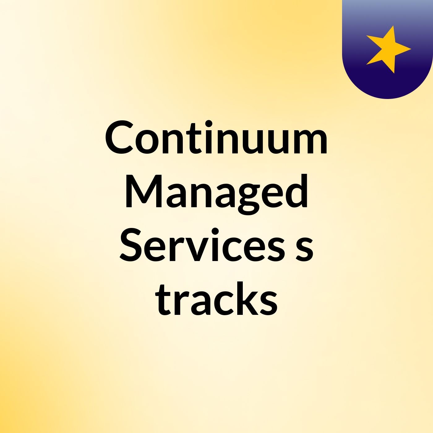 Continuum Managed Services's tracks