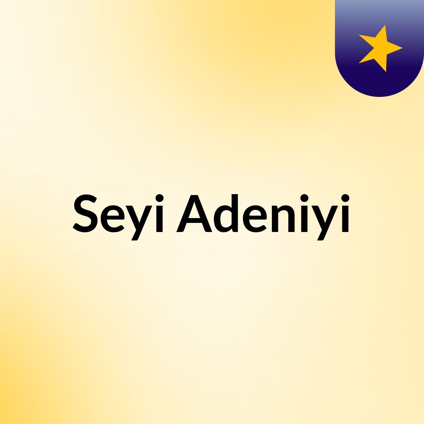 Seyi Adeniyi