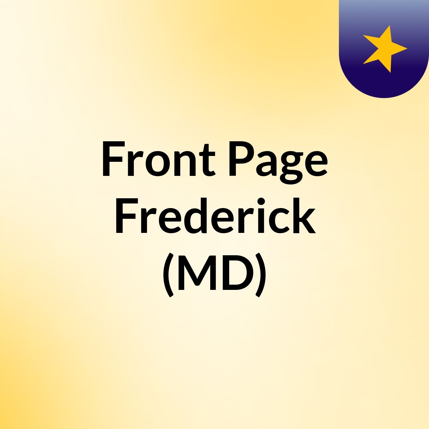 Front Page Frederick (MD) Front Page Frederick (MD)