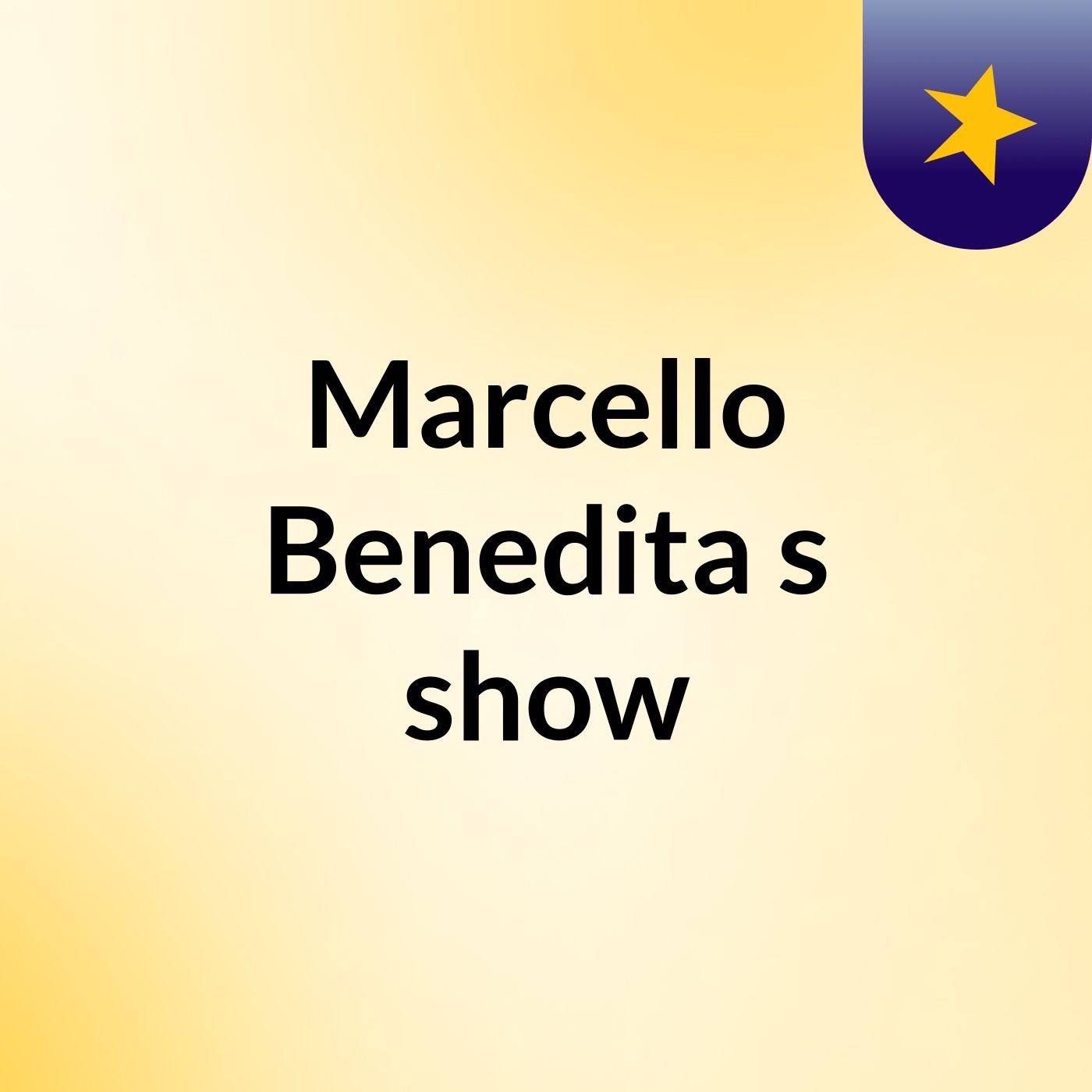Marcello Benedita's show