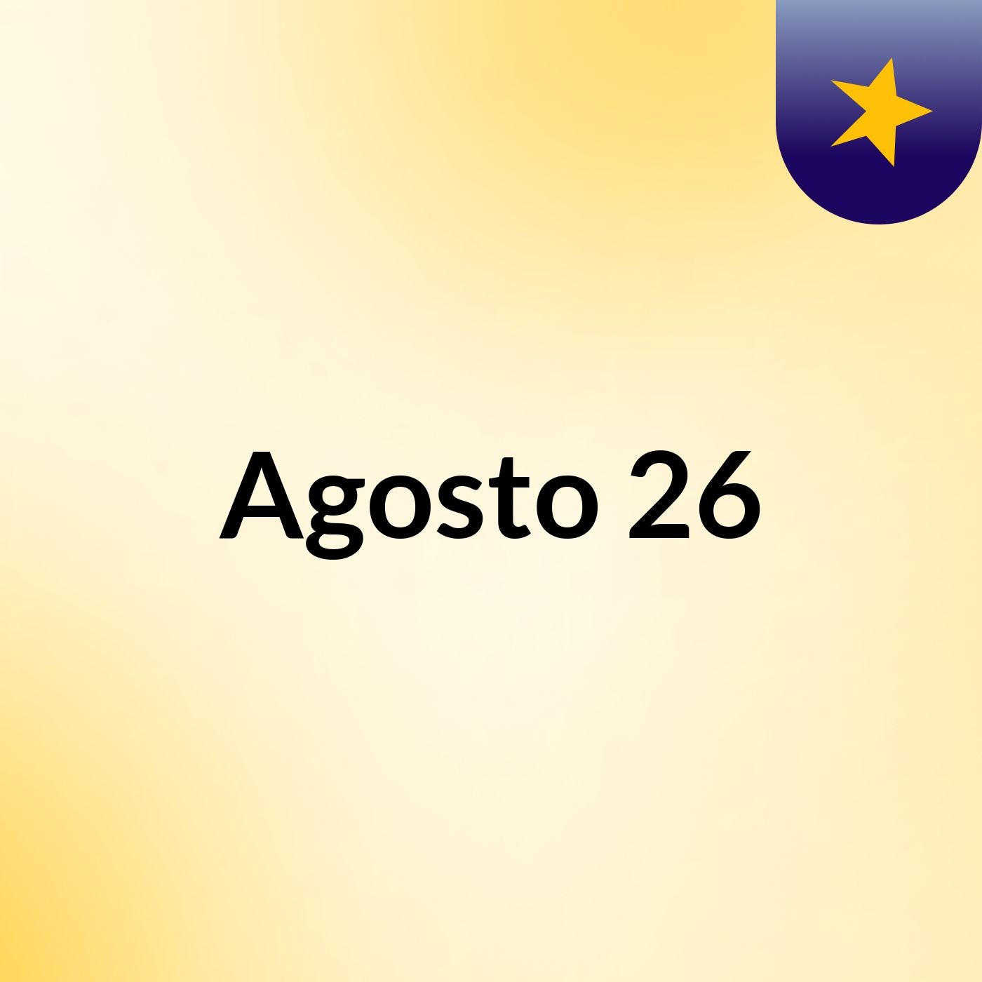 Agosto 26